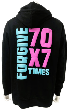 70 X 7 FORGIVE I PREMIUM UNISEX MIDWEIGHT HOODIE