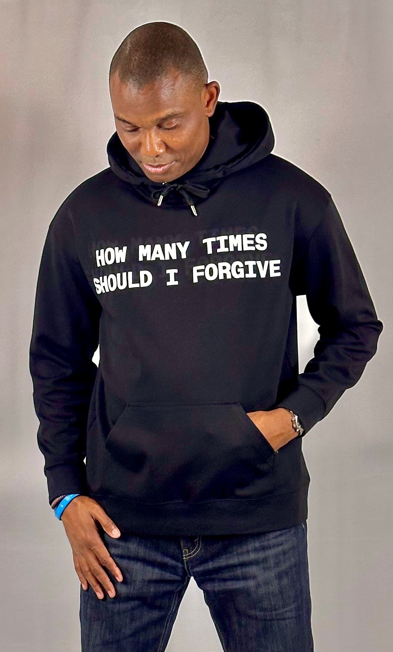 70 X 7 FORGIVE I PREMIUM UNISEX MIDWEIGHT HOODIE