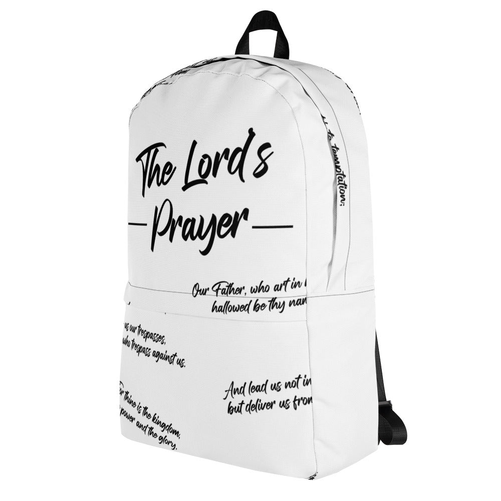 THE LORD'S PRAYER I PREMIUM BACKPACK