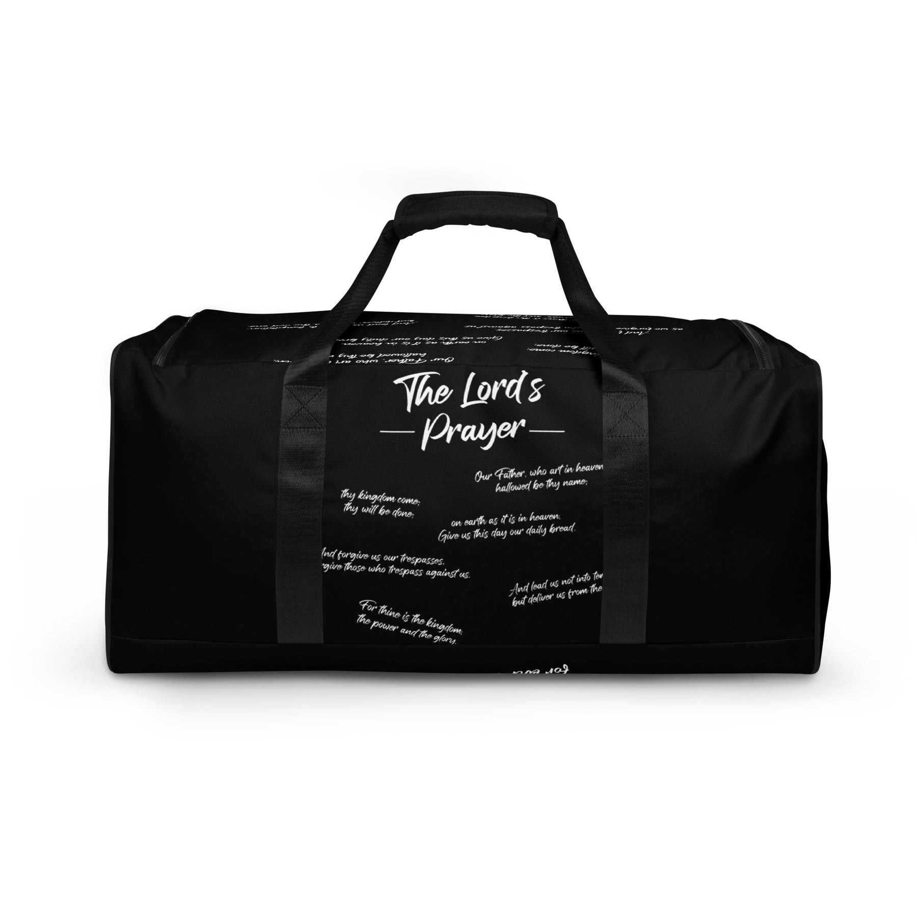 LORDS PRAYER I PREMIUM DUFFLE BAG