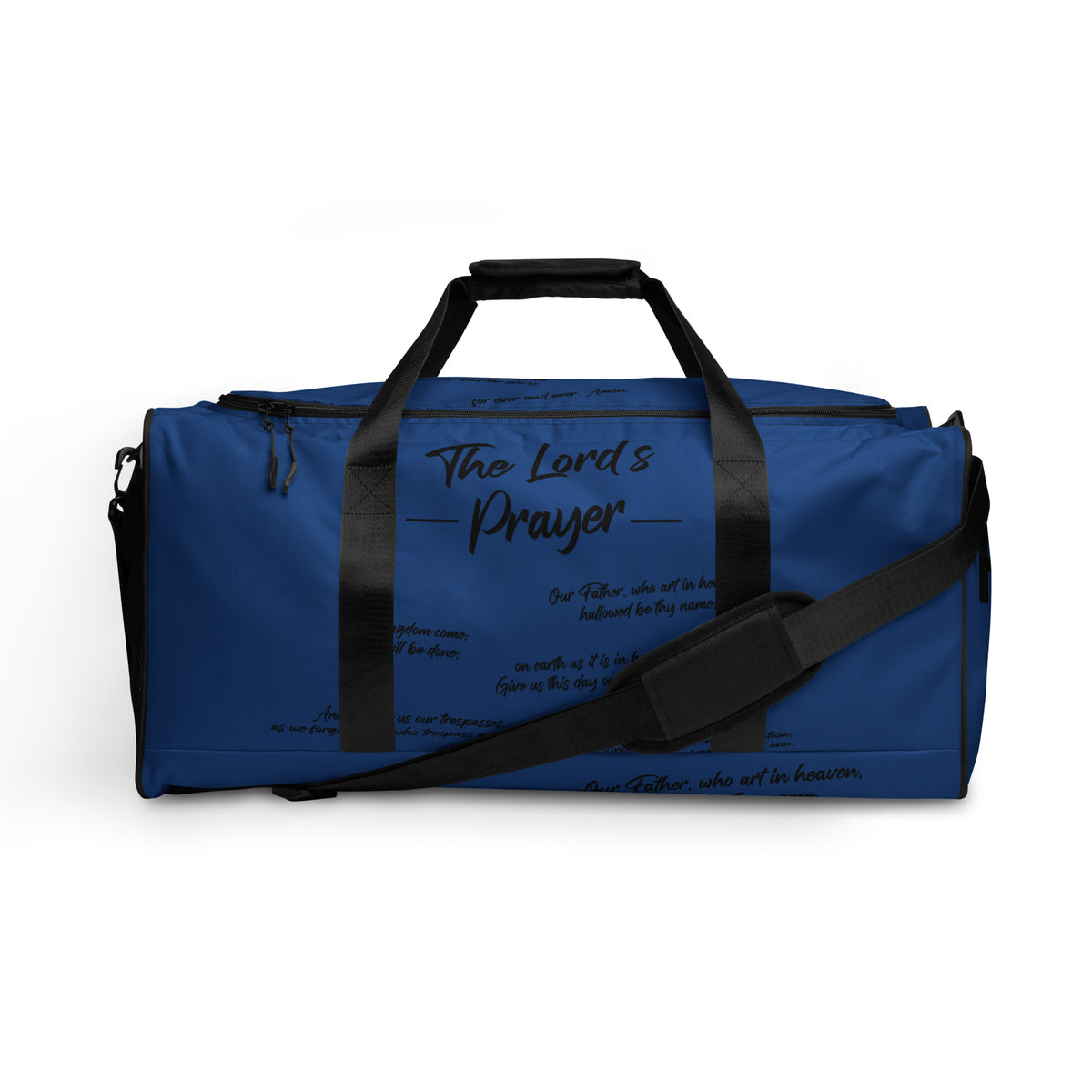 LORDS PRAYER I PREMIUM DUFFLE BAG