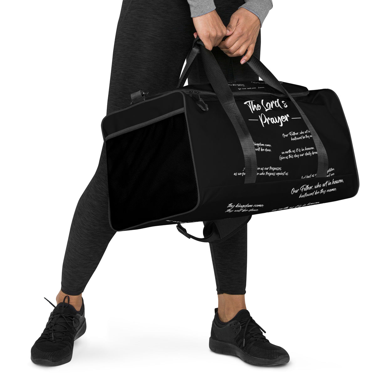 LORDS PRAYER I PREMIUM DUFFLE BAG