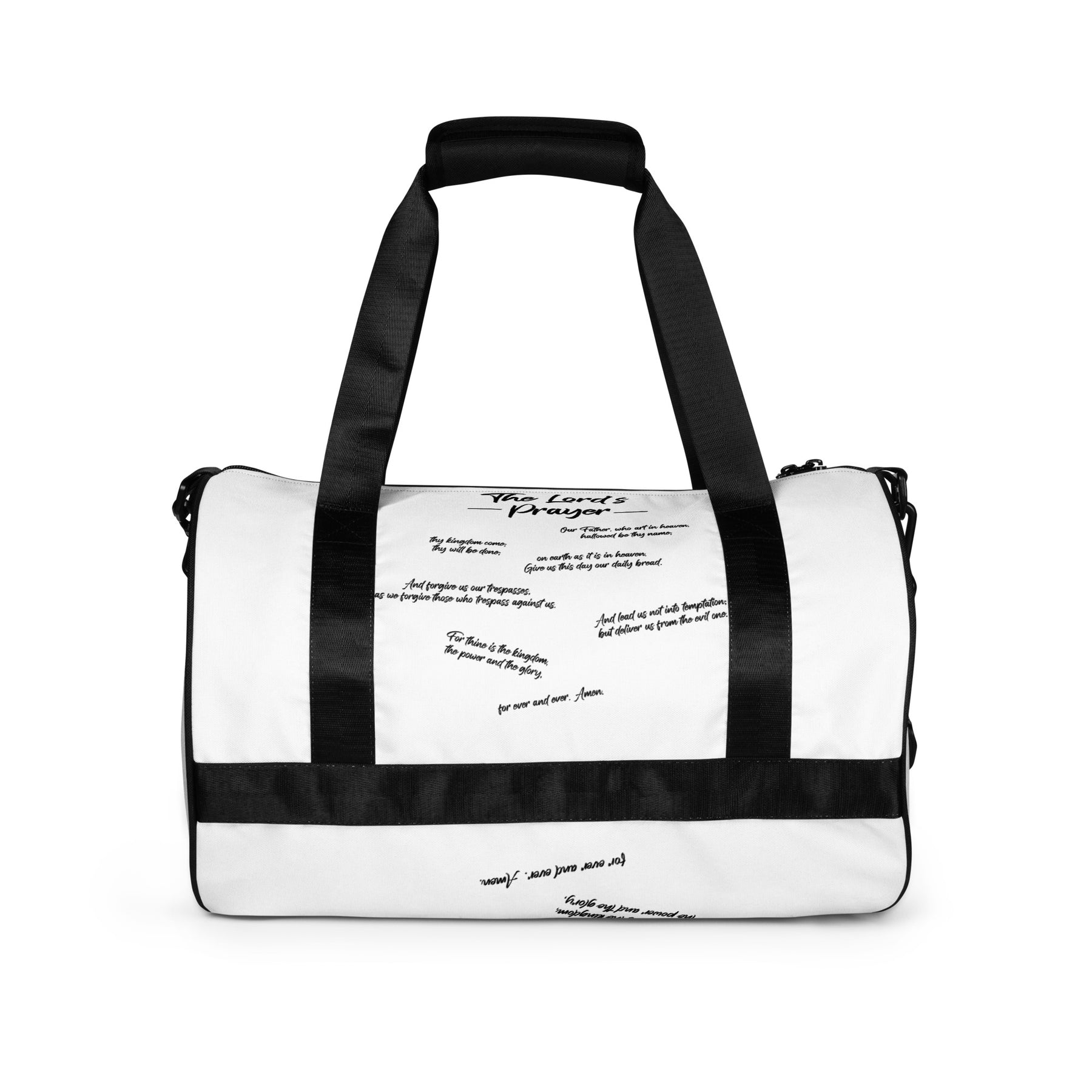 THE LORD'S PRAYER I PREMIUM GYM BAG