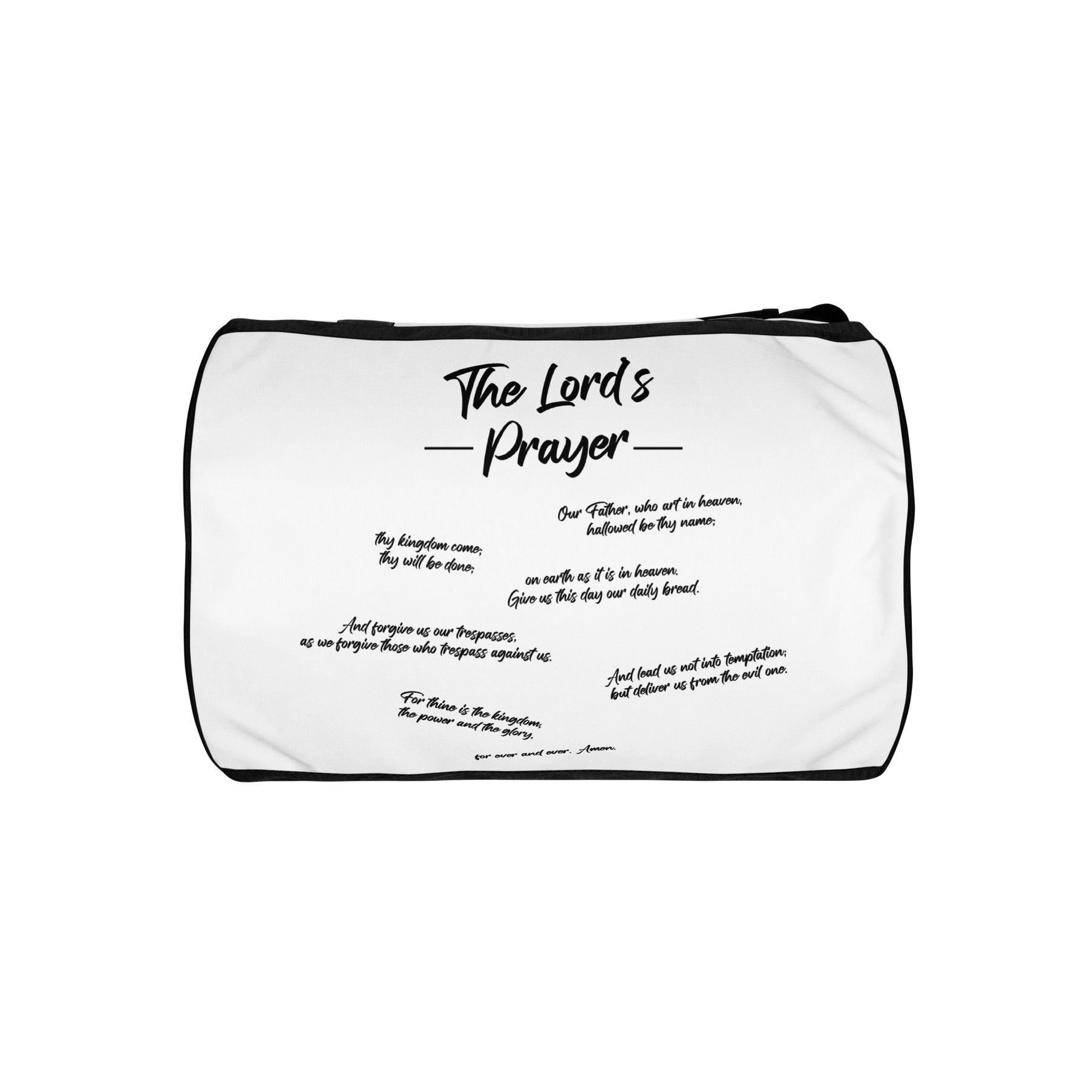 THE LORD'S PRAYER I PREMIUM GYM BAG