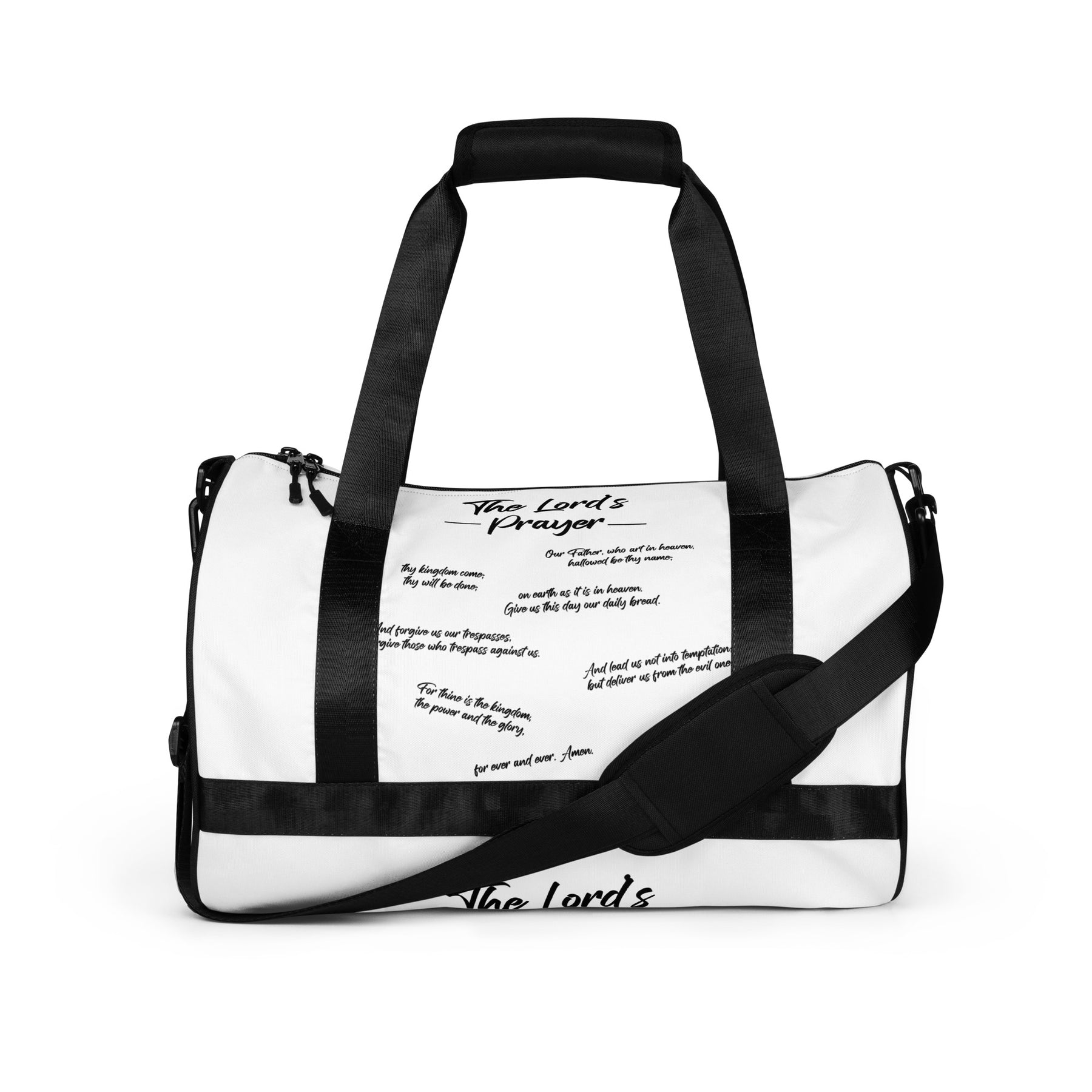 THE LORD'S PRAYER I PREMIUM GYM BAG