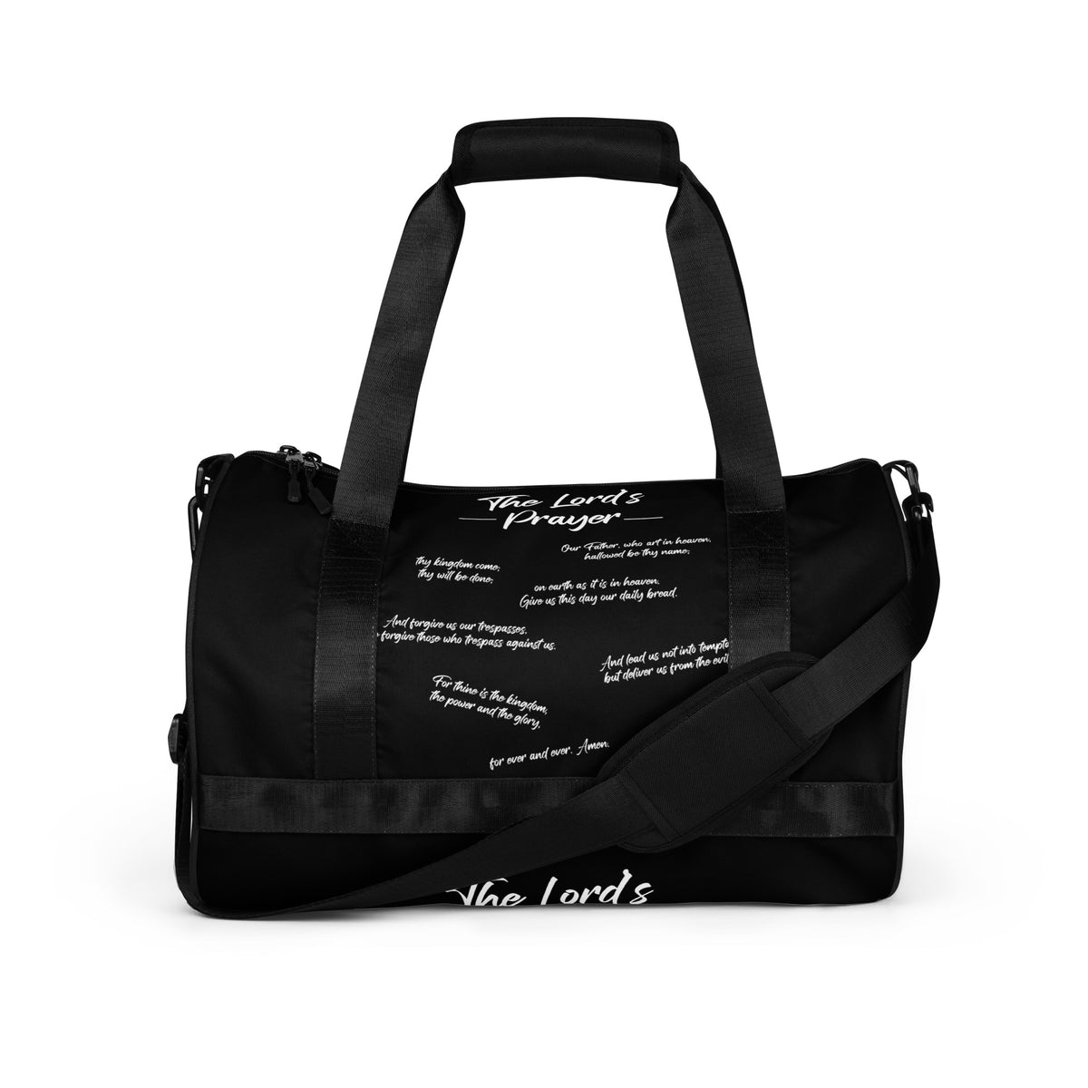 THE LORD'S PRAYER I PREMIUM GYM BAG