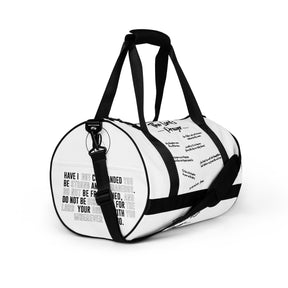 THE LORD'S PRAYER I PREMIUM GYM BAG