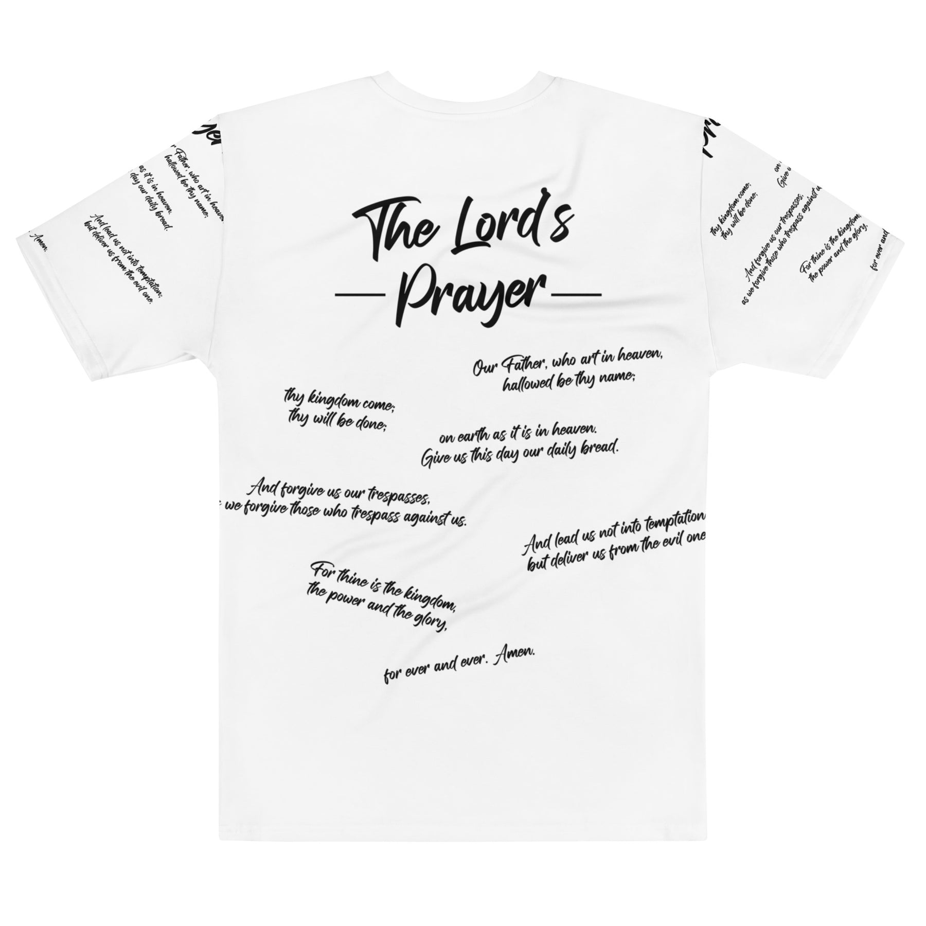 THE LORD'S PRAYER I PREMIUM MEN'S T-SHIRT