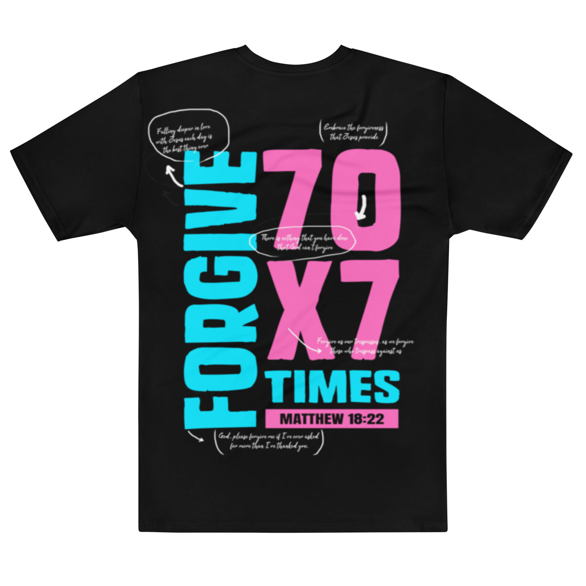 70 X 7 FORGIVE I PREMIUM UNISEX T-SHIRT