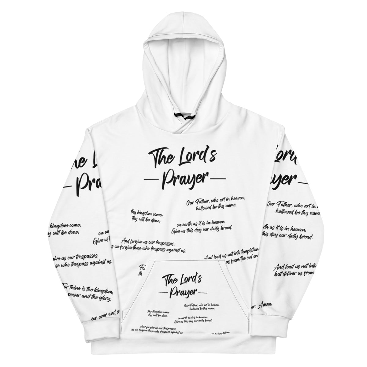 The Lord's Prayer I Premium Unisex Hoodie