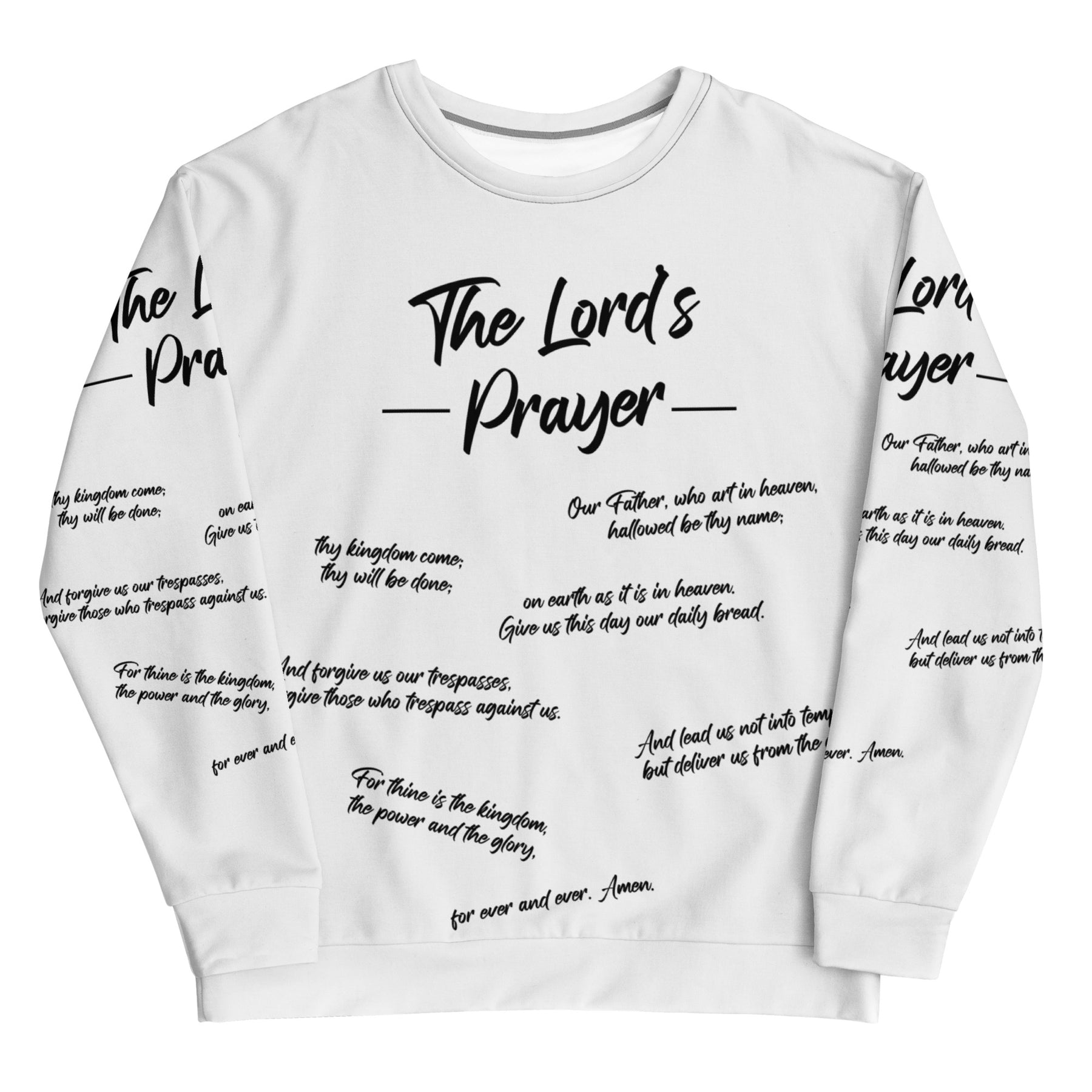 The Lord's Prayer I Premium Unisex Sweatshirt