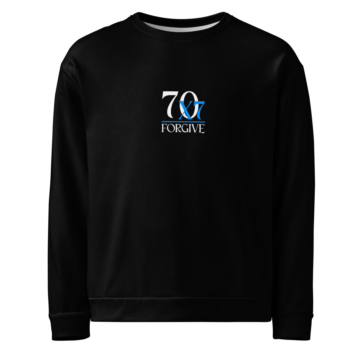 70 X 7 FORGIVE I PREMIUM UNISEX SWEATSHIRT