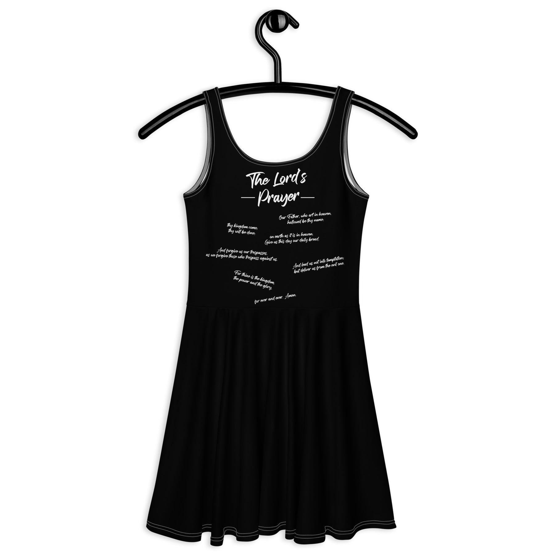 THE LORD'S PRAYER I PREMIUM SKATER DRESS