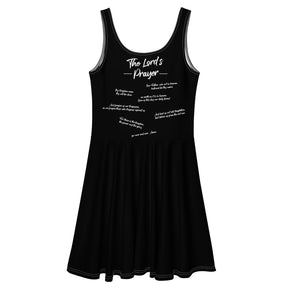 THE LORD'S PRAYER I PREMIUM SKATER DRESS