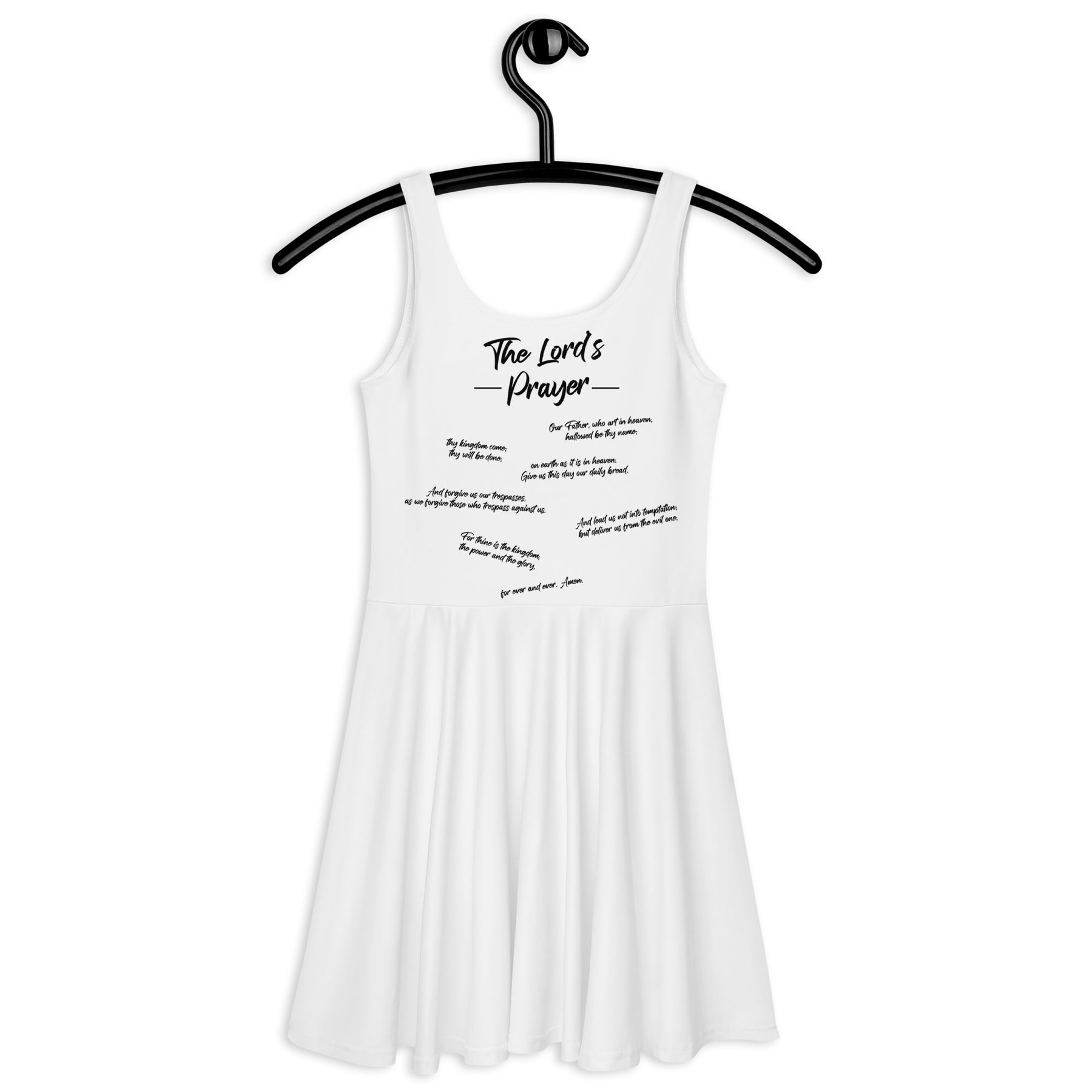 THE LORD'S PRAYER I PREMIUM SKATER DRESS