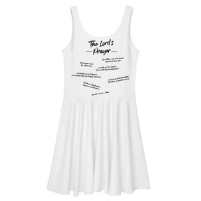 THE LORD'S PRAYER I PREMIUM SKATER DRESS