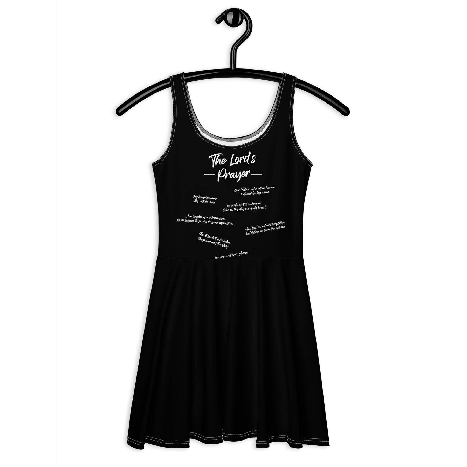 THE LORD'S PRAYER I PREMIUM SKATER DRESS