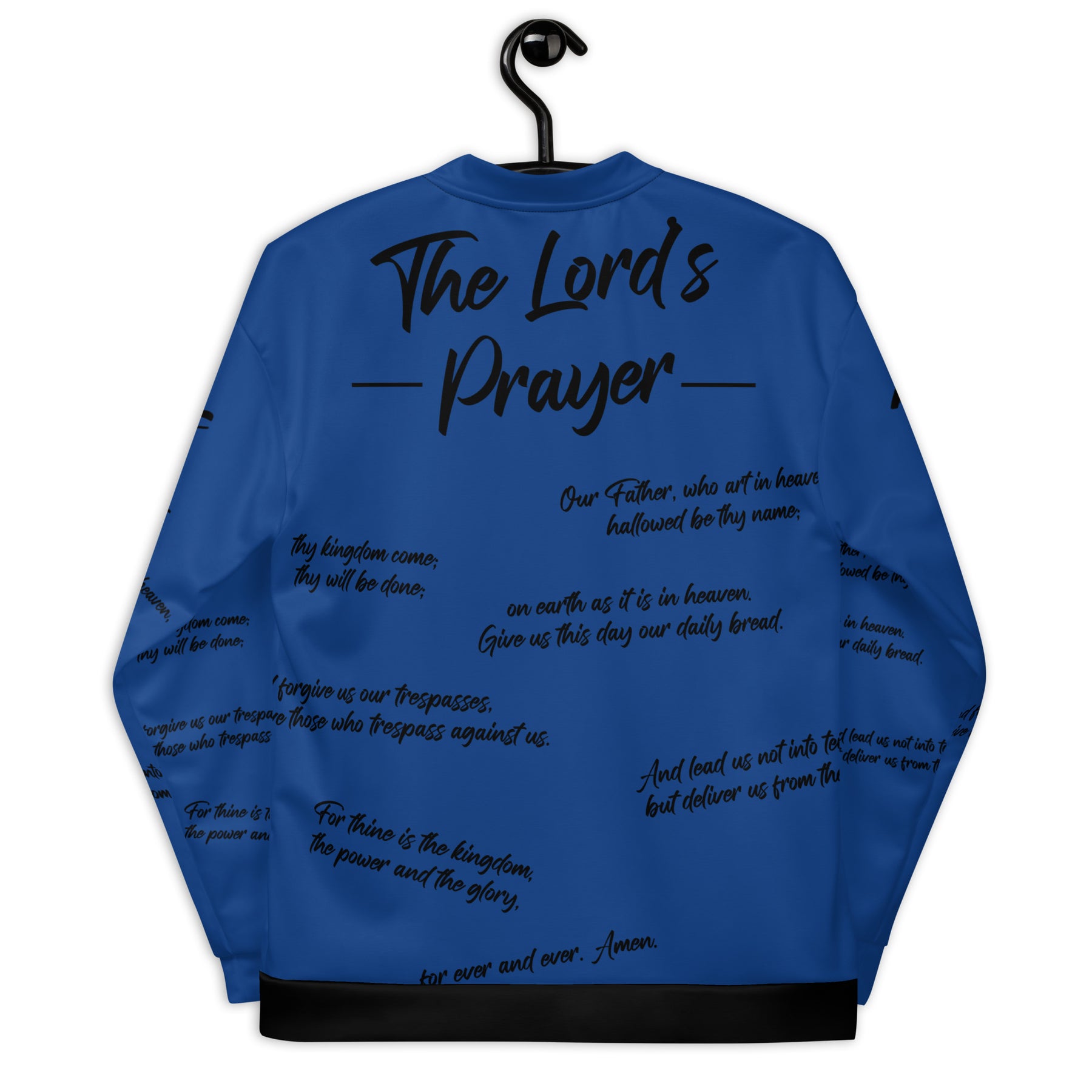 The Lord's Prayer I Unisex Bomber Jacket