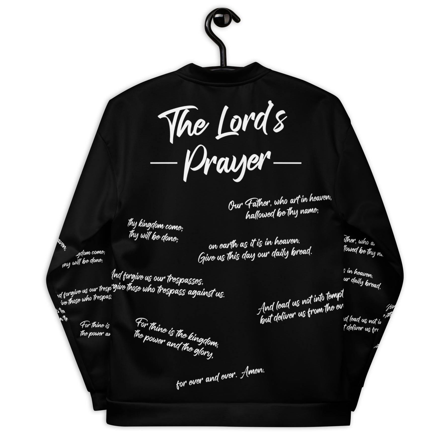 The Lord's Prayer I Unisex Bomber Jacket