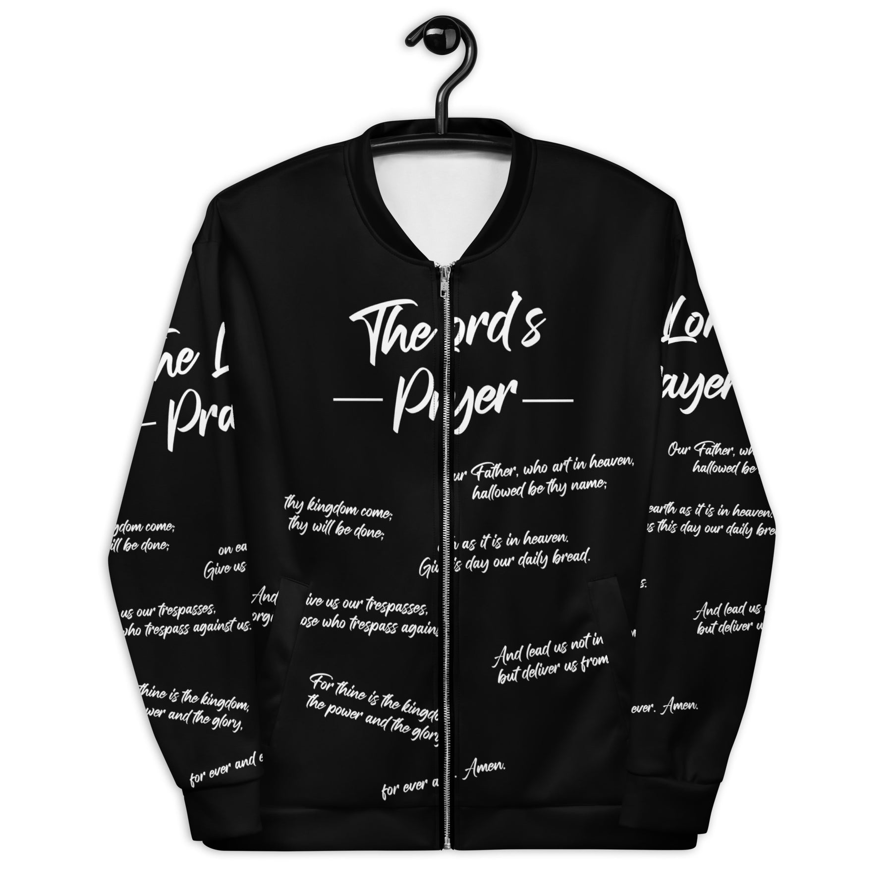 The Lord's Prayer I Unisex Bomber Jacket