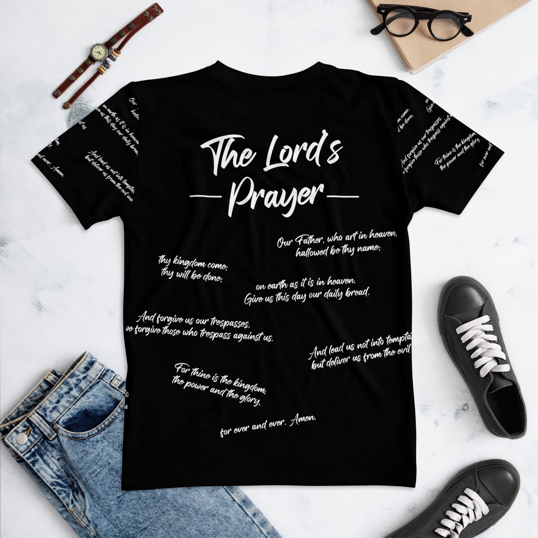 THE LORD'S PRAYER I PREMIUM WOMEN'S T-SHIRT