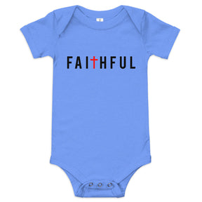 Faithful I Baby short sleeve one piece