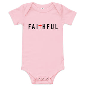 Faithful I Baby short sleeve one piece