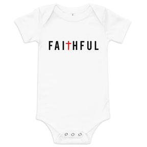 Faithful I Baby short sleeve one piece