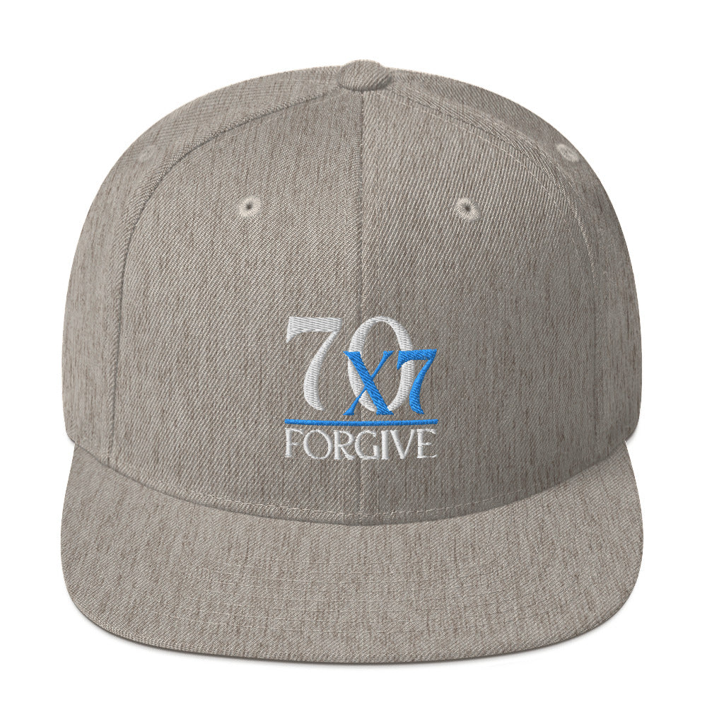 70 X 7 FORGIVE I SNAPBACK HAT