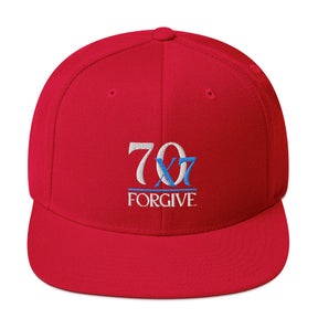 70 X 7 FORGIVE I SNAPBACK HAT