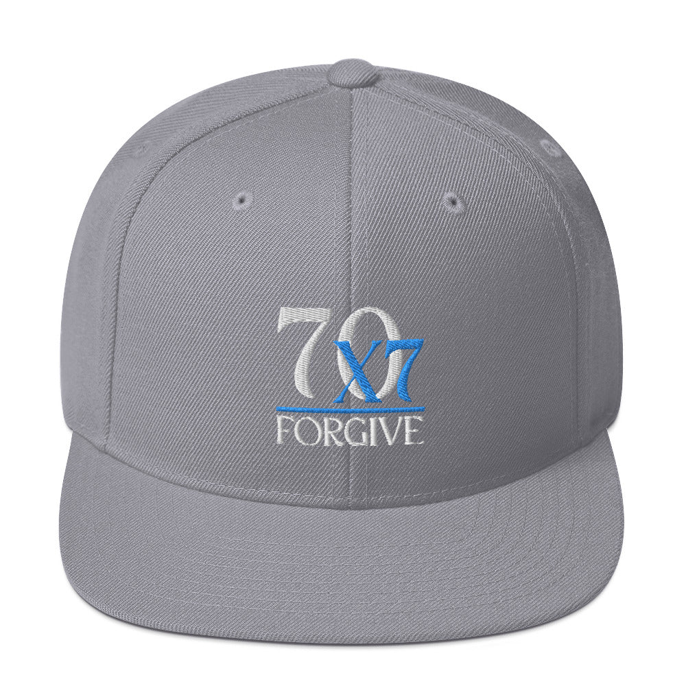 70 X 7 FORGIVE I SNAPBACK HAT