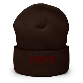 PRAYER I CUFFED BEANIE