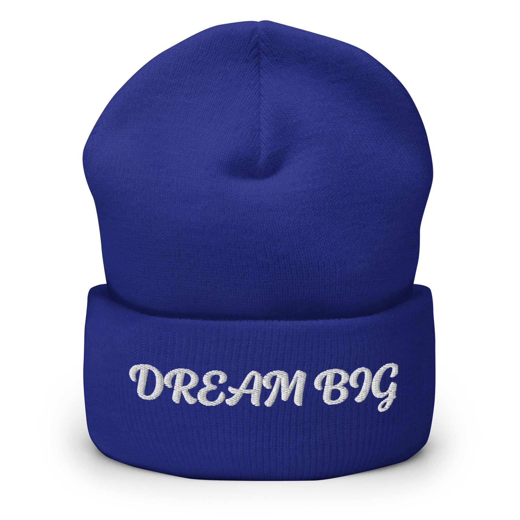 DREAM BIG I CUFFED BEANIE