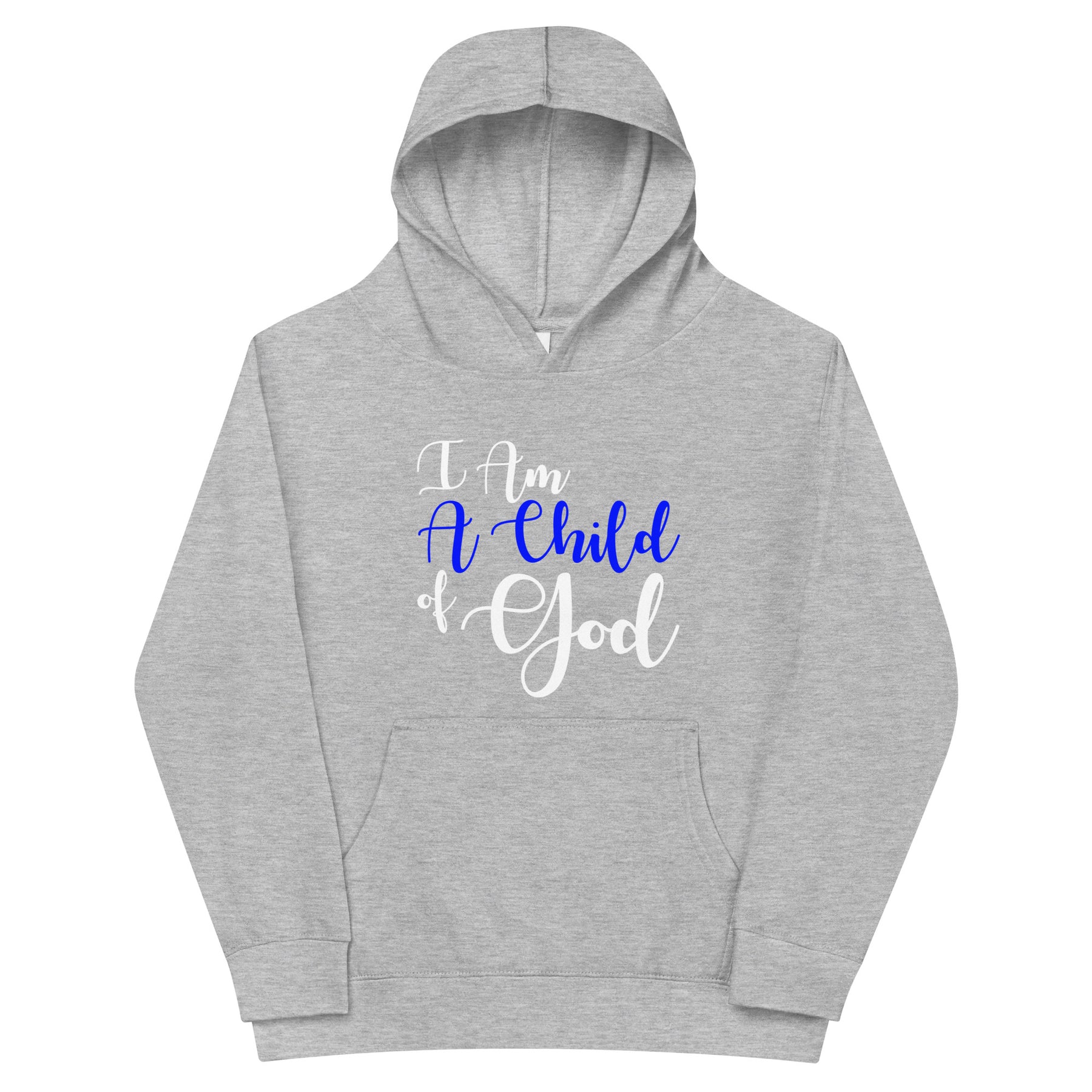 I AM A CHILD OF GOD I KIDS FLEECE HOODIE