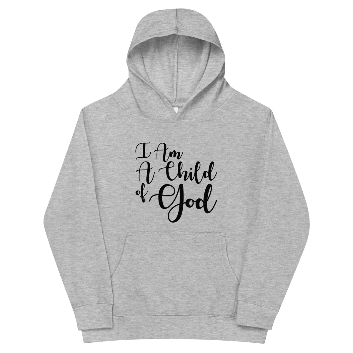 I AM A CHILD OF GOD I KIDS FLEECE HOODIE