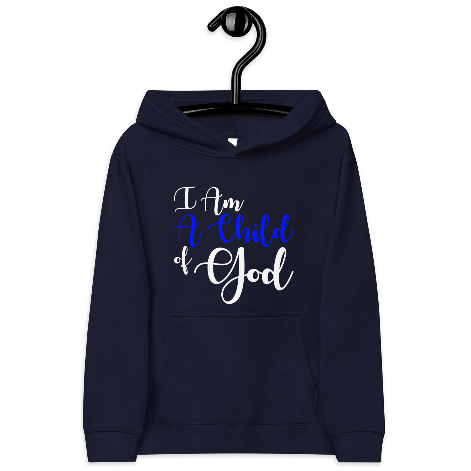 I AM A CHILD OF GOD I KIDS FLEECE HOODIE