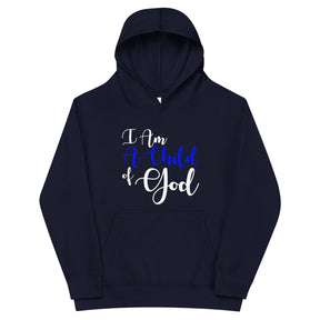 I AM A CHILD OF GOD I KIDS FLEECE HOODIE