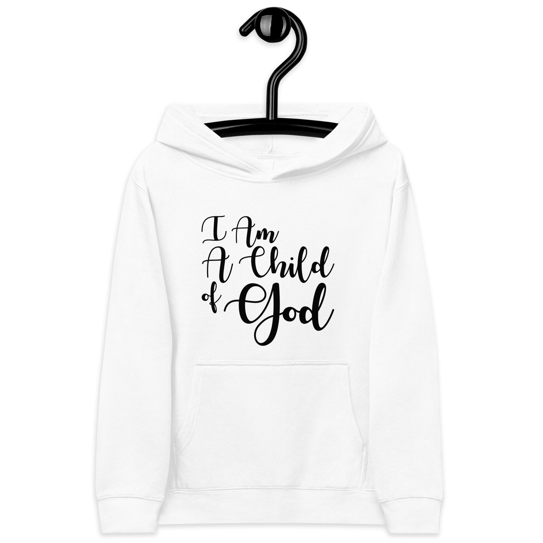 I AM A CHILD OF GOD I KIDS FLEECE HOODIE