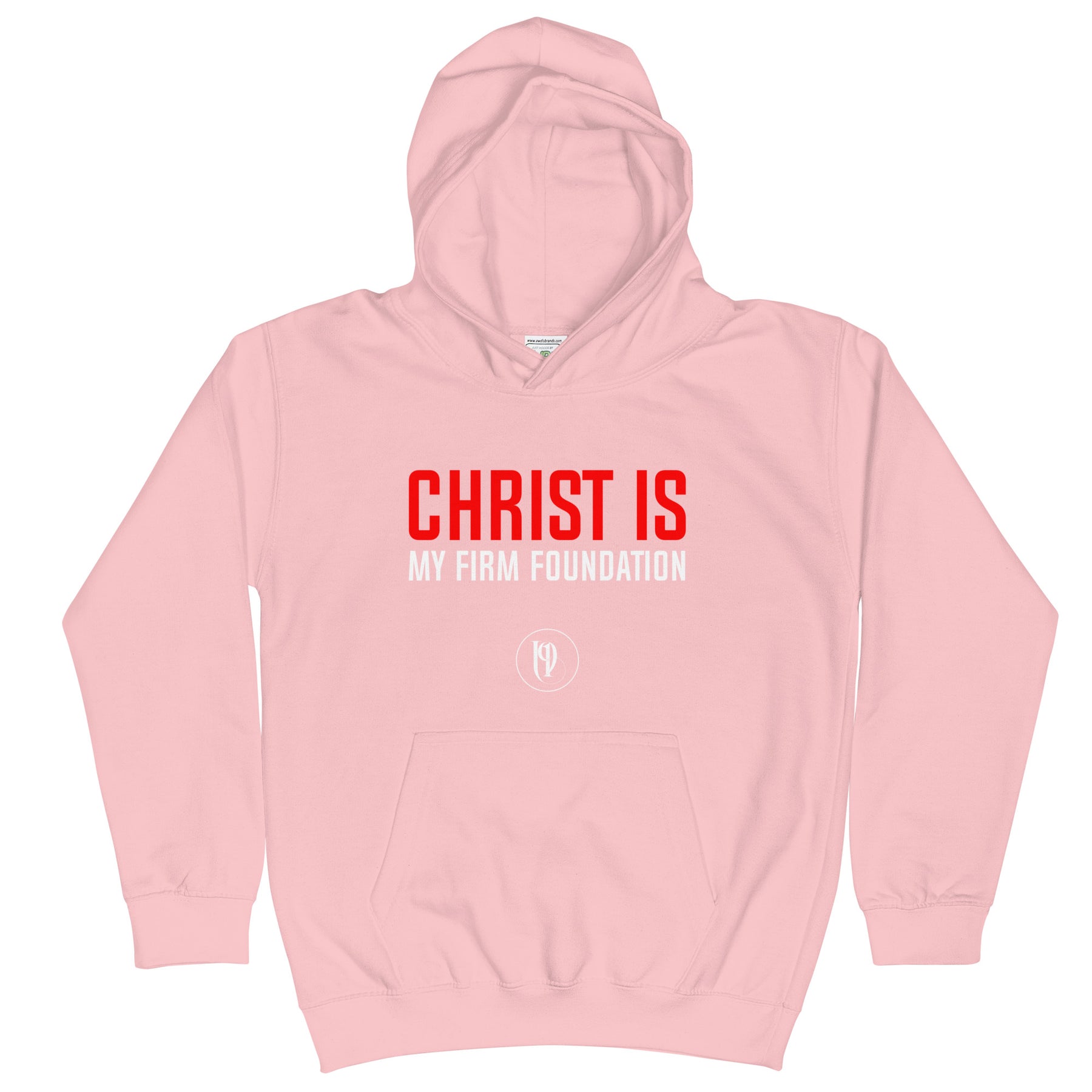 CHRIST IS MY FIRM FOUNDATION I KIDS HOODIE