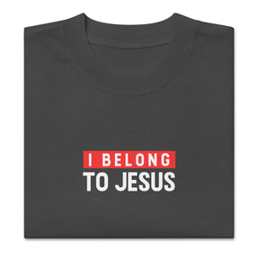 I BELONG TO JESUS I OVERSIZED UNISEX FADED T-SHIRT