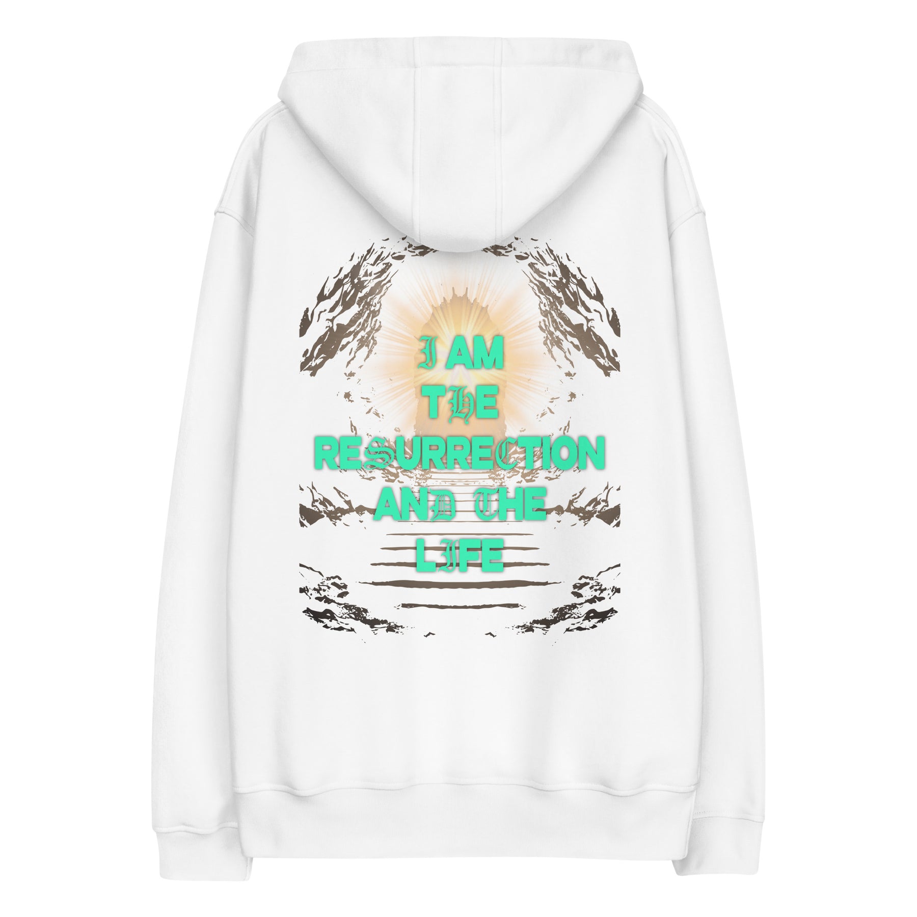 I AM THE RESSURECTION I PREMIUM UNISEX ECO HOODIE