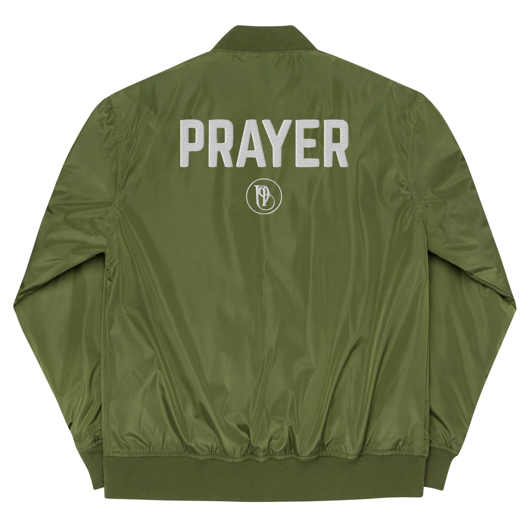 Joshua 1:9 Prayer I Premium Bomber Jacket - Personalized