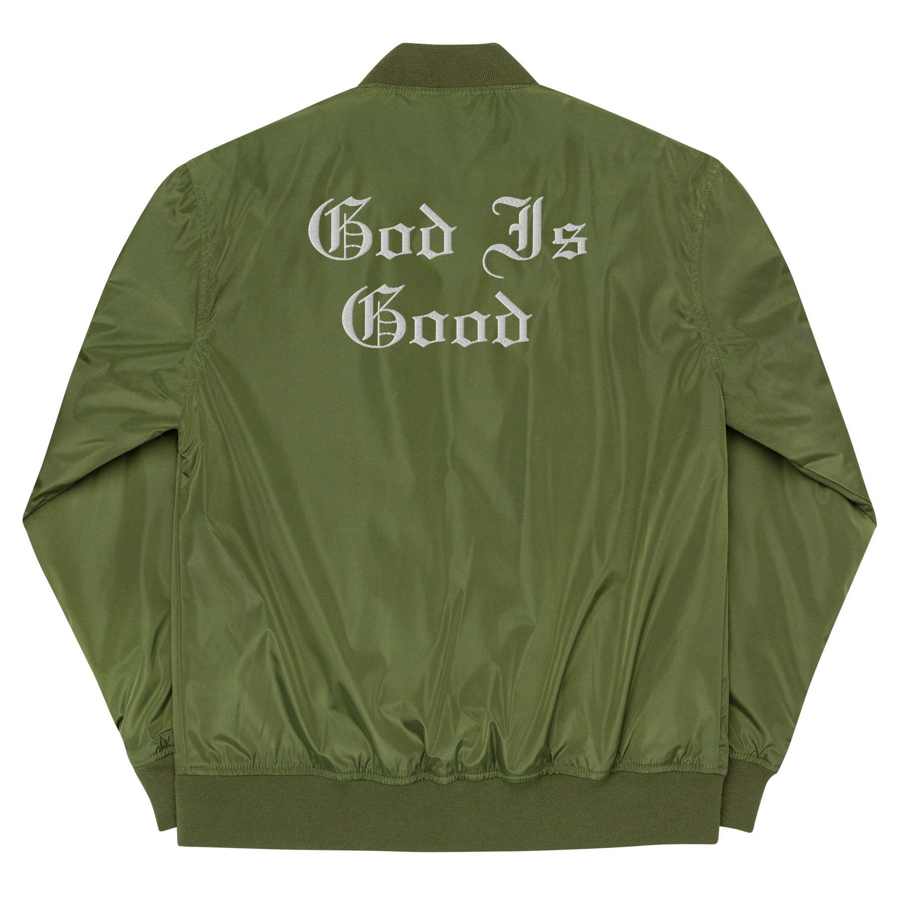 GOD IS GOOD I PREMIUM BOMBER JACKET