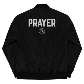 Joshua 1:9 Prayer I Premium Bomber Jacket - Personalized