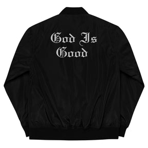 GOD IS GOOD I PREMIUM BOMBER JACKET