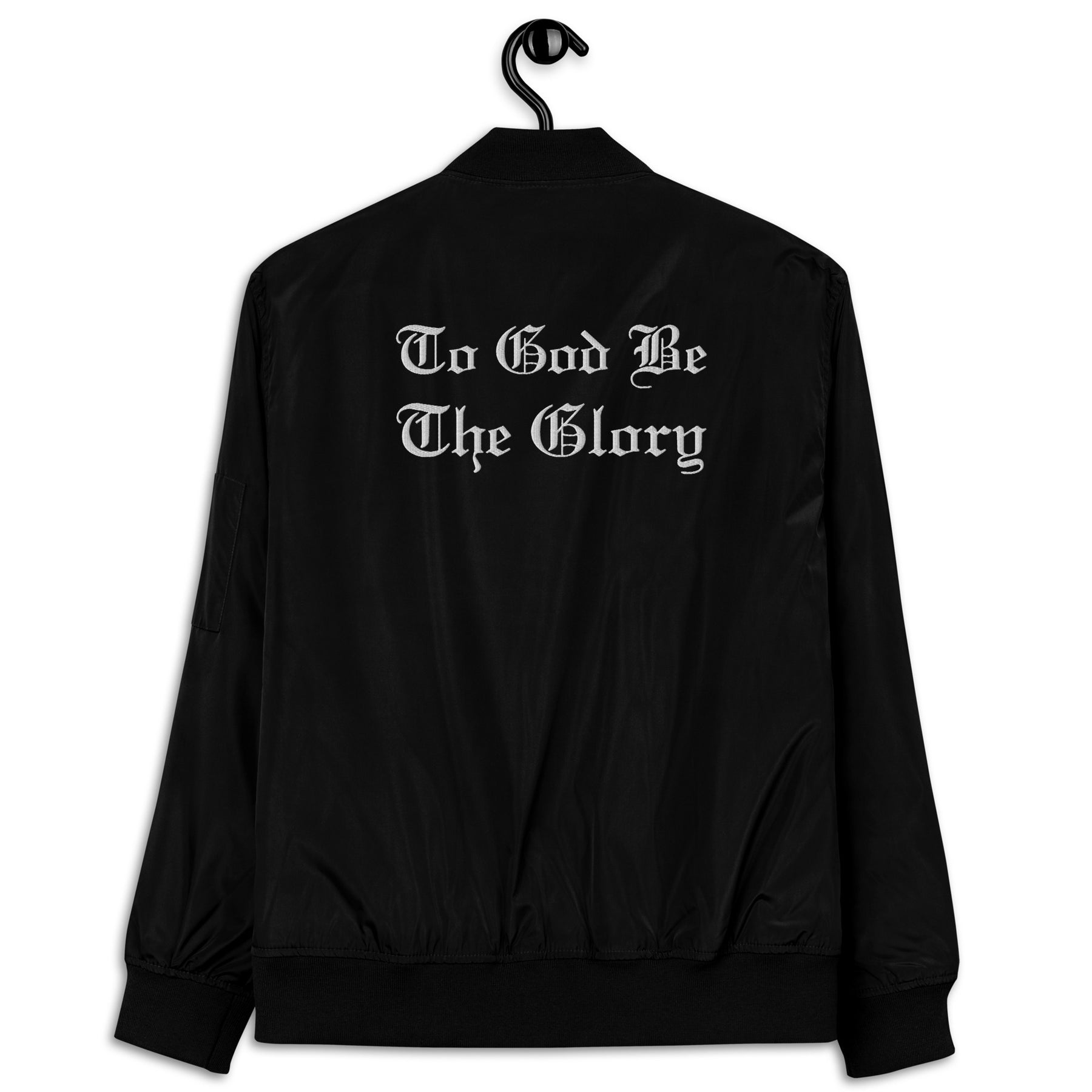 GLORY TO GOD I PREMIUM BOMBER JACKET