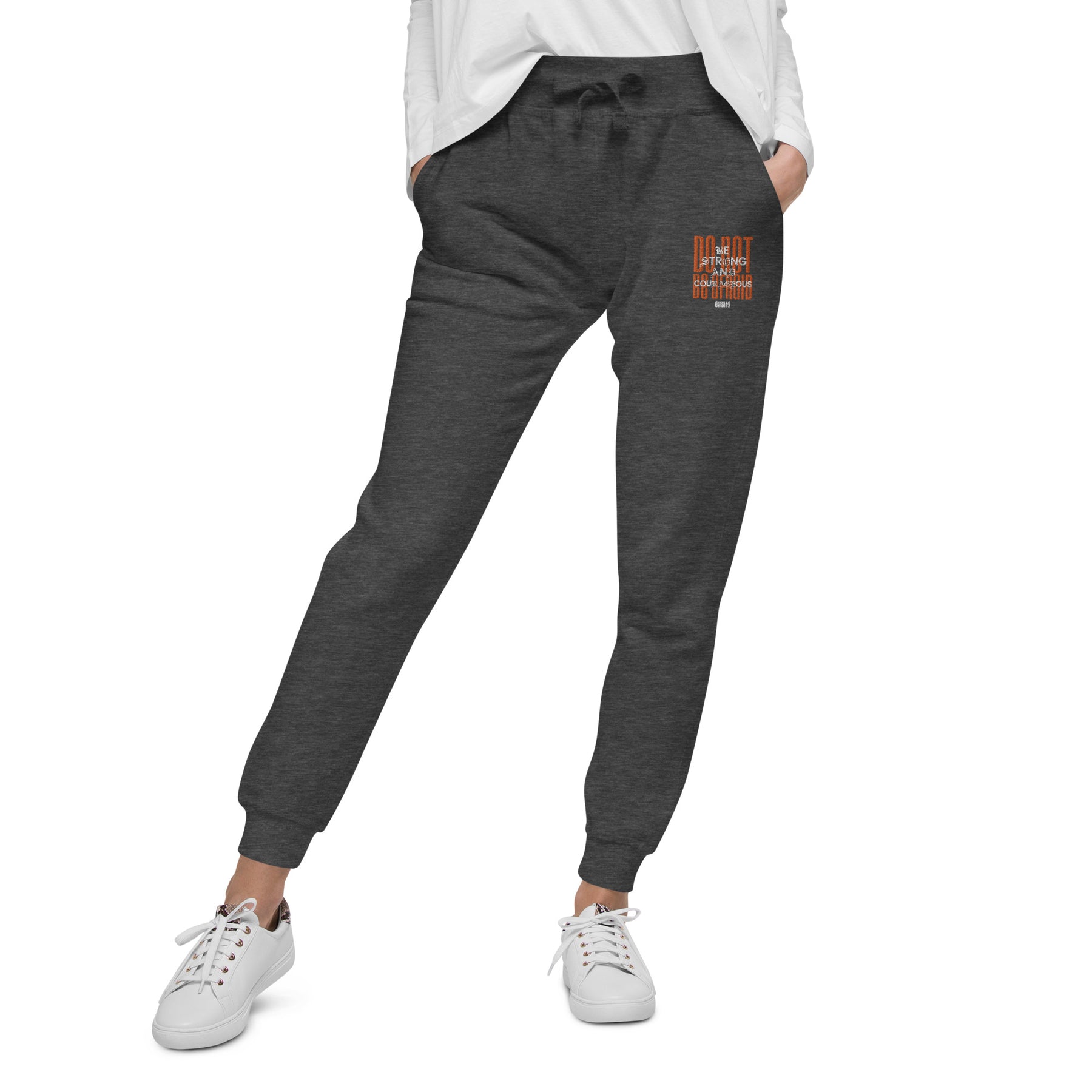 DO NOT BE AFRAID I UNISEX FLEECE SWEATPANTS