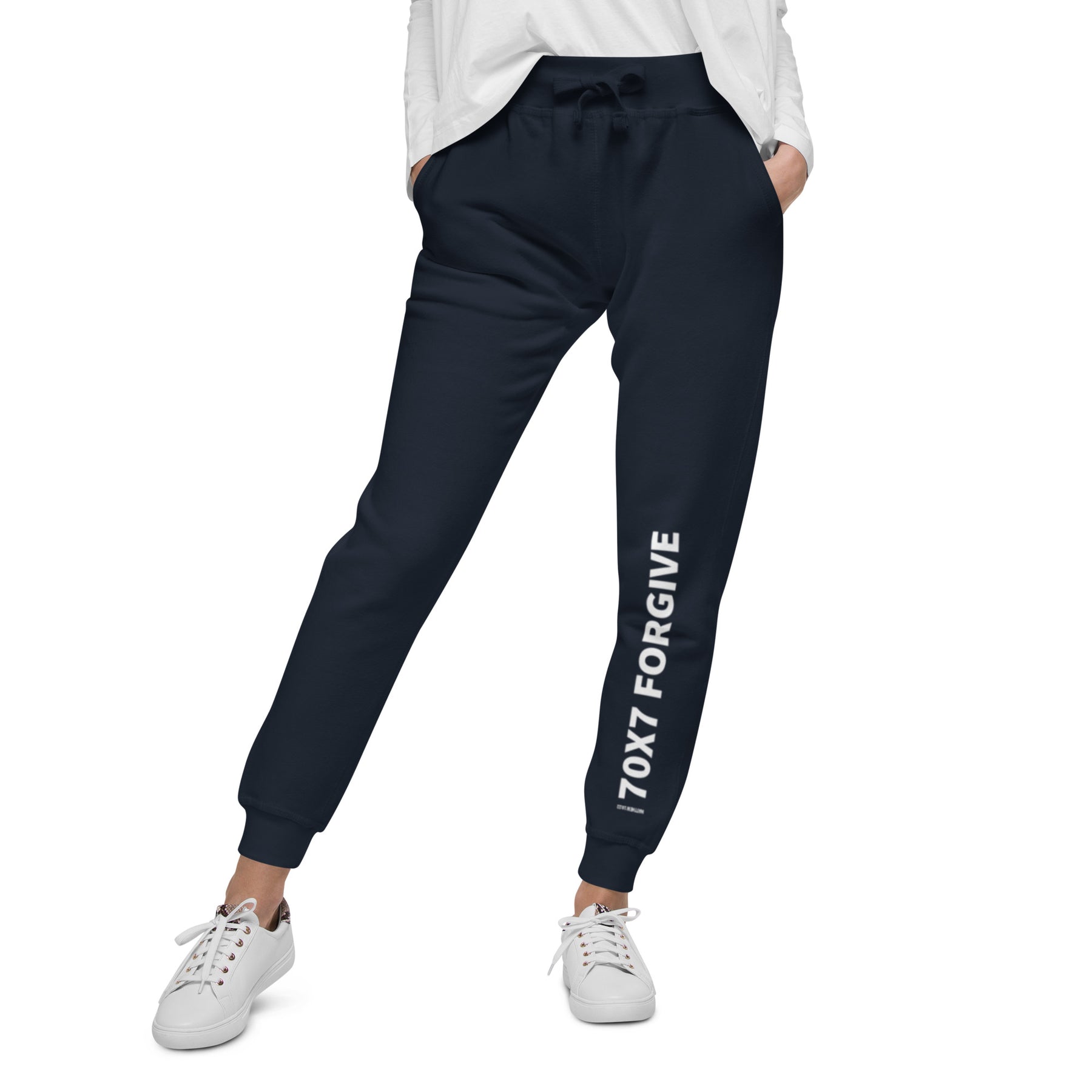 FORGIVE I UNISEX FLEECE SWEATPANTS