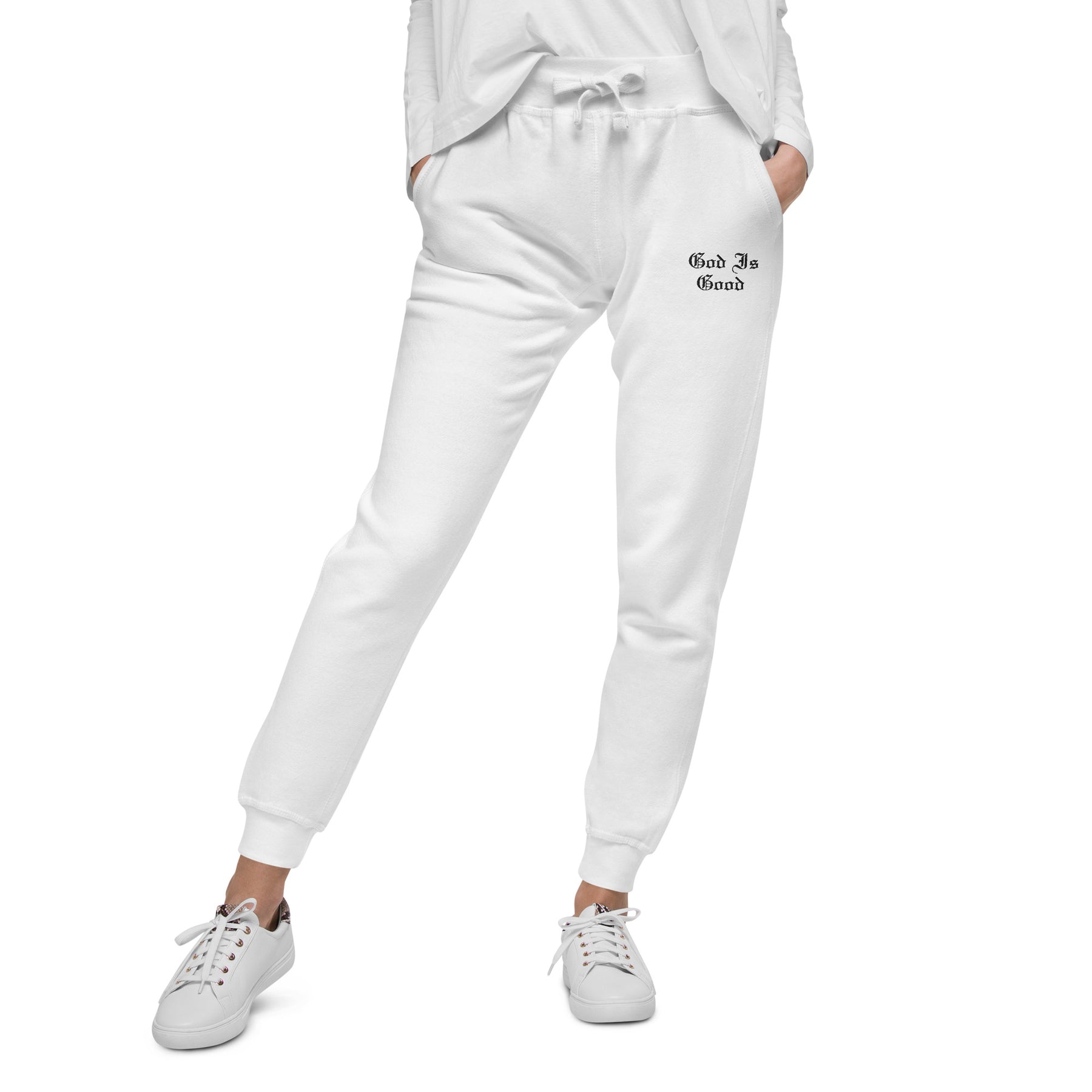 GOD IS GOOD I UNISEX FLEECE SWEATPANTS