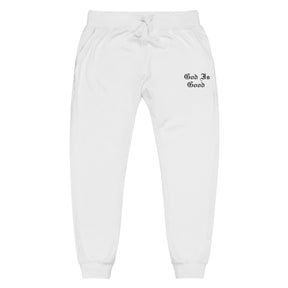 GOD IS GOOD I UNISEX FLEECE SWEATPANTS